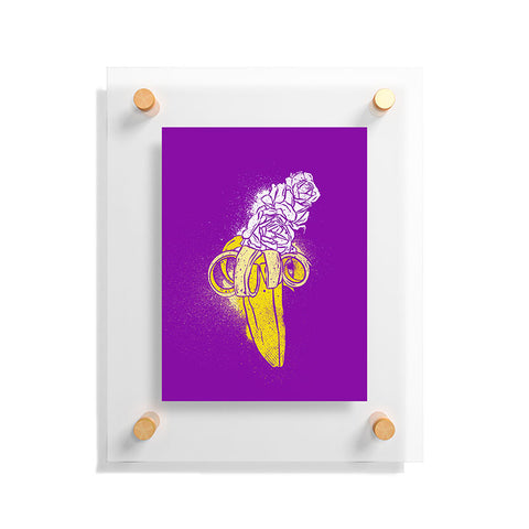 Evgenia Chuvardina Floral banana Floating Acrylic Print