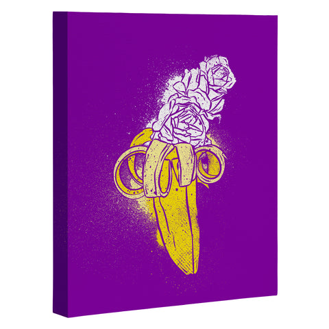 Evgenia Chuvardina Floral banana Art Canvas
