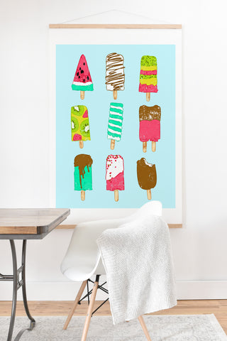 Evgenia Chuvardina Ice Cream Time Art Print And Hanger