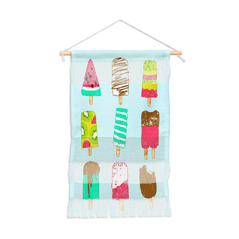Evgenia Chuvardina Ice Cream Time Wall Hanging Portrait