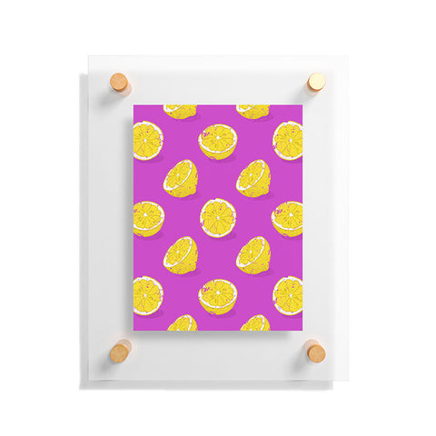Evgenia Chuvardina Juicy lemon Floating Acrylic Print