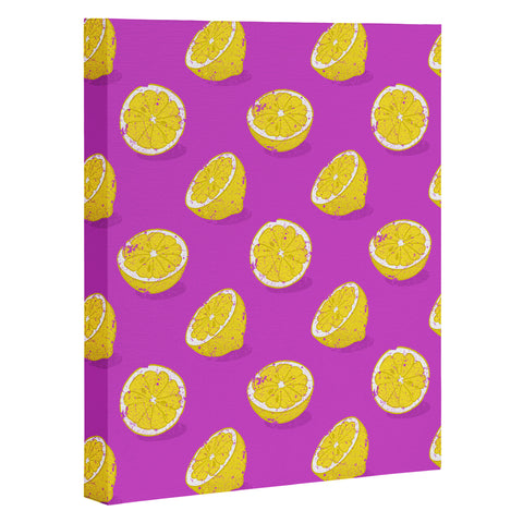 Evgenia Chuvardina Juicy lemon Art Canvas