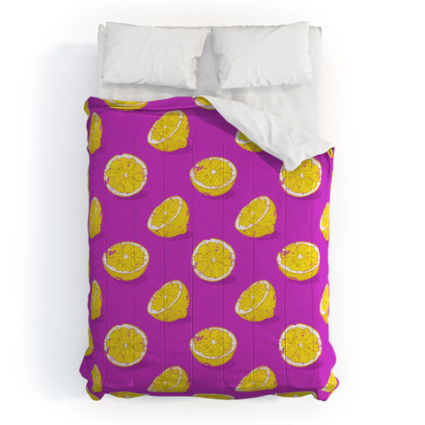 Evgenia Chuvardina Juicy lemon Comforter