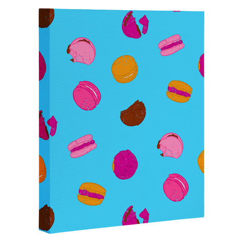 Evgenia Chuvardina Kawaii french macarons Art Canvas