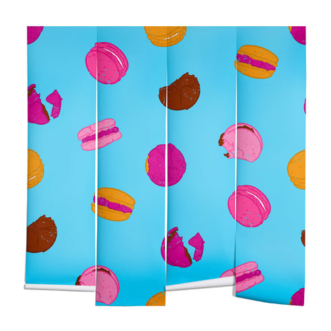 Evgenia Chuvardina Kawaii french macarons Wall Mural