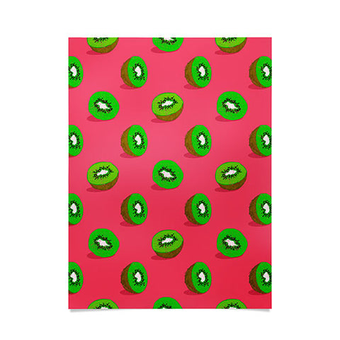 Evgenia Chuvardina Kiwifruit Poster