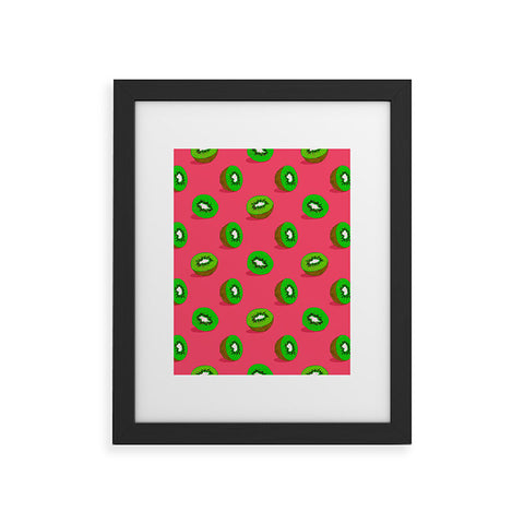 Evgenia Chuvardina Kiwifruit Framed Art Print