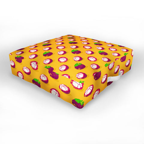Evgenia Chuvardina Mangosteen Outdoor Floor Cushion