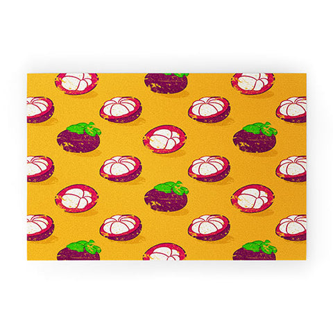 Evgenia Chuvardina Mangosteen Welcome Mat