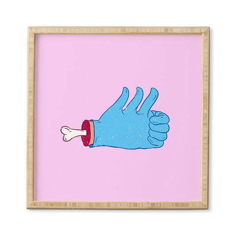 Evgenia Chuvardina My like is bigger than yours Framed Wall Art