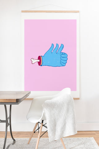 Evgenia Chuvardina My like is bigger than yours Art Print And Hanger