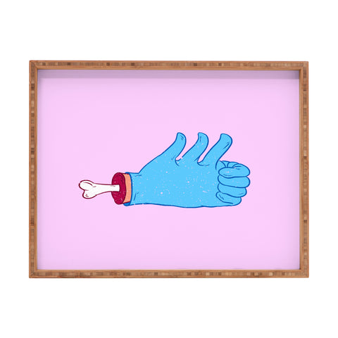 Evgenia Chuvardina My like is bigger than yours Rectangular Tray