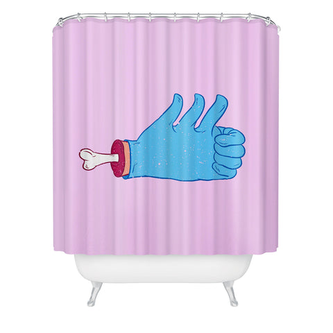 Evgenia Chuvardina My like is bigger than yours Shower Curtain