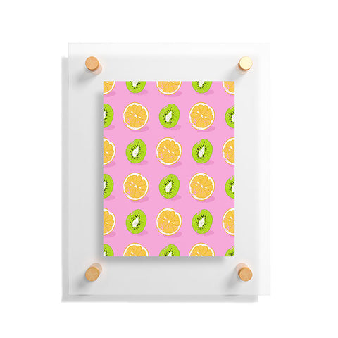 Evgenia Chuvardina Orange and kiwi Floating Acrylic Print