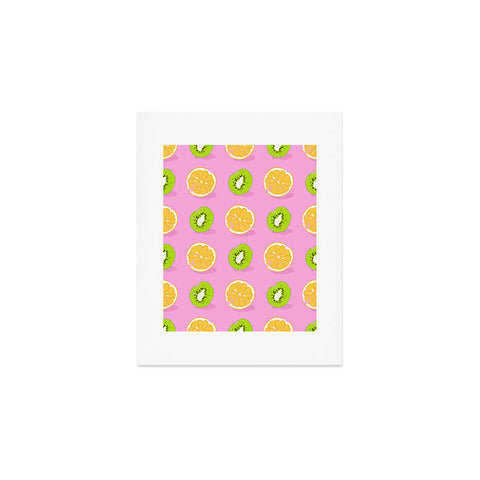 Evgenia Chuvardina Orange and kiwi Art Print