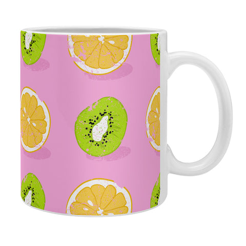 Evgenia Chuvardina Orange and kiwi Coffee Mug
