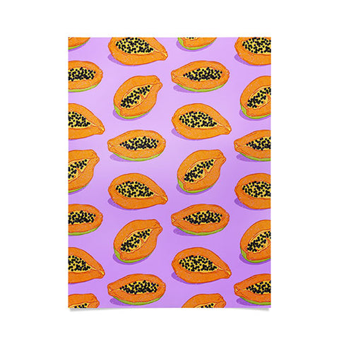 Evgenia Chuvardina Papaya Poster