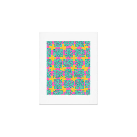 Evgenia Chuvardina Party palms Art Print