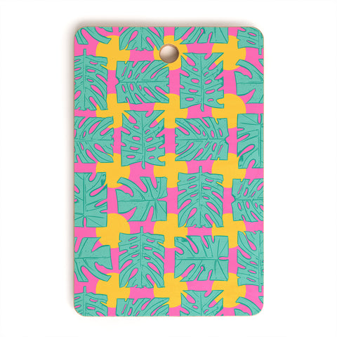 Evgenia Chuvardina Party palms Cutting Board Rectangle