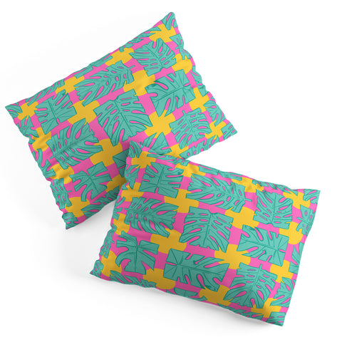 Evgenia Chuvardina Party palms Pillow Shams