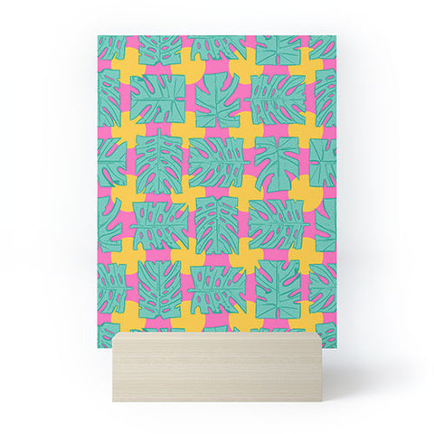 Evgenia Chuvardina Party palms Mini Art Print