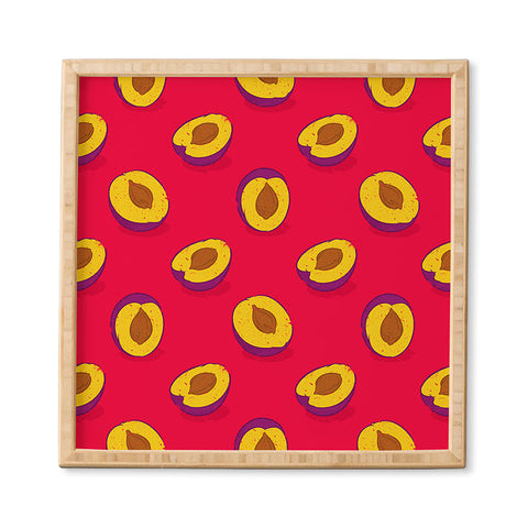 Evgenia Chuvardina Plum Framed Wall Art