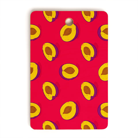 Evgenia Chuvardina Plum Cutting Board Rectangle