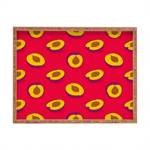 Evgenia Chuvardina Plum Rectangular Tray