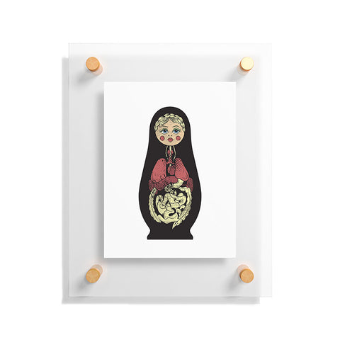 Evgenia Chuvardina Russian doll Floating Acrylic Print
