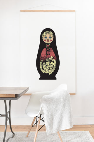 Evgenia Chuvardina Russian doll Art Print And Hanger