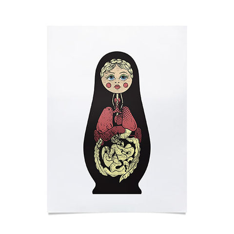 Evgenia Chuvardina Russian doll Poster