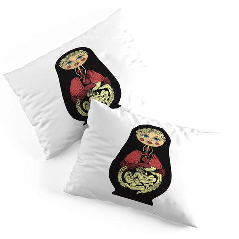 Evgenia Chuvardina Russian doll Pillow Shams
