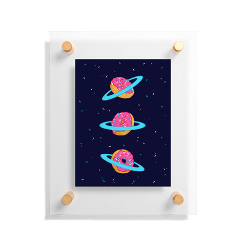 Evgenia Chuvardina Sugar rings of Saturn Floating Acrylic Print