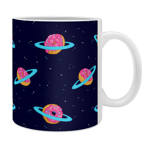 Evgenia Chuvardina Sugar rings of Saturn Coffee Mug