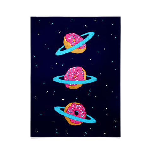 Evgenia Chuvardina Sugar rings of Saturn Poster