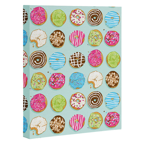 Evgenia Chuvardina Sweet donuts Art Canvas