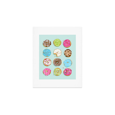 Evgenia Chuvardina Sweet donuts Art Print