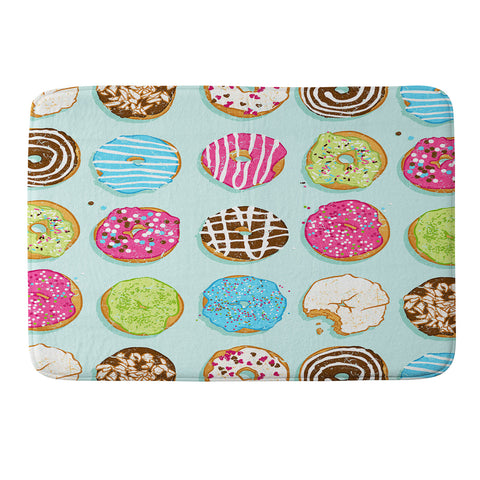 Evgenia Chuvardina Sweet donuts Memory Foam Bath Mat