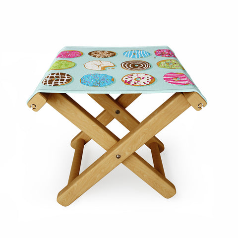 Evgenia Chuvardina Sweet donuts Folding Stool
