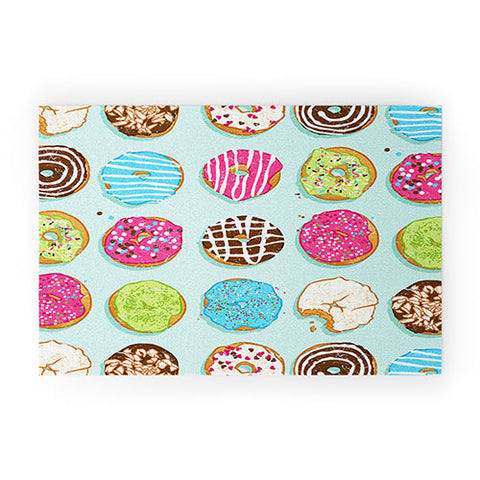 Evgenia Chuvardina Sweet donuts Welcome Mat