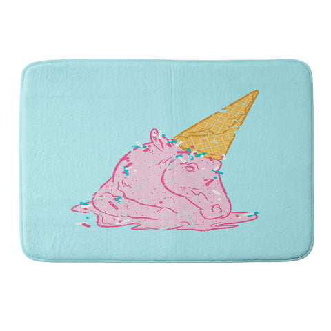Evgenia Chuvardina Unicorn melts Memory Foam Bath Mat