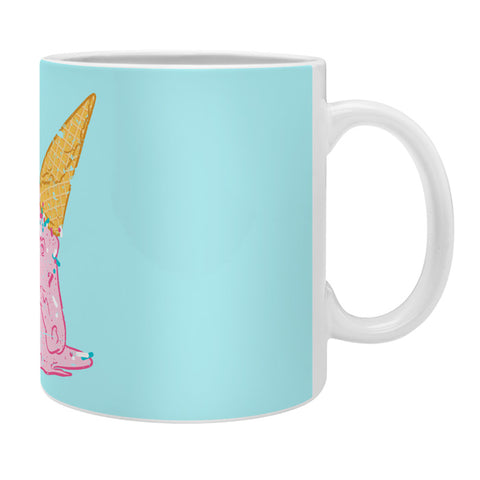 Evgenia Chuvardina Unicorn melts Coffee Mug