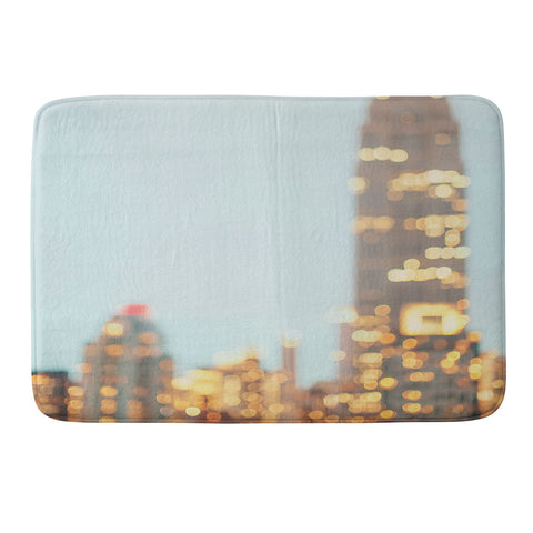 Eye Poetry Photography Abstract City New York Photography Memory Foam Bath Mat