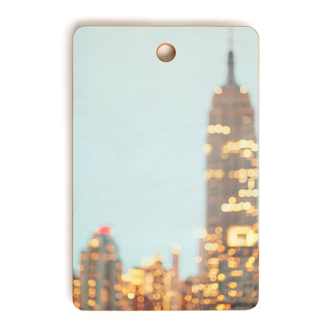 Eye Poetry Photography Abstract City New York Photography Cutting Board Rectangle