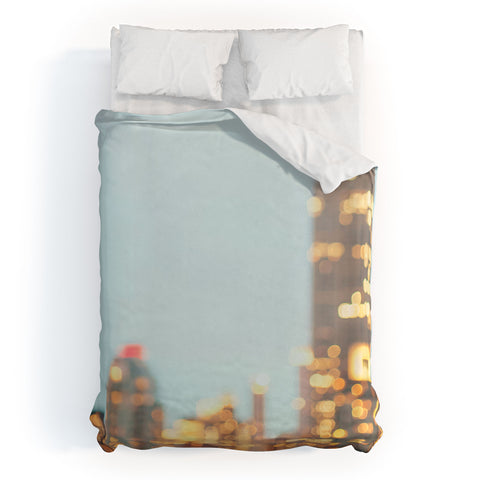 Eye Poetry Photography Abstract City New York Photography Duvet Cover
