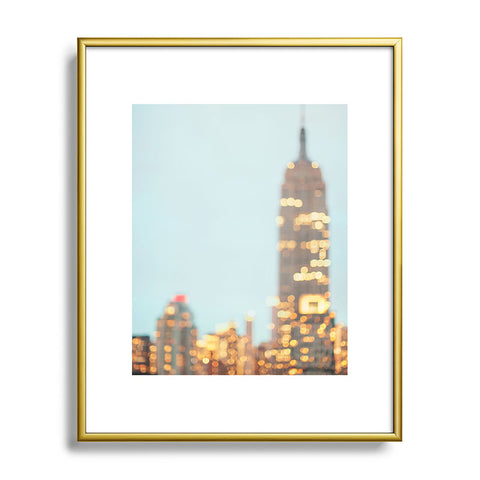 Eye Poetry Photography Abstract City New York Photography Metal Framed Art Print