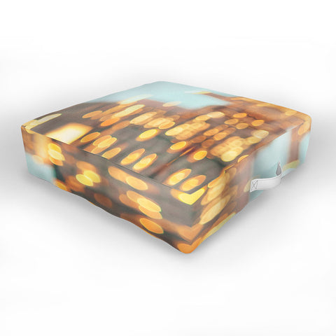 Eye Poetry Photography Abstract City New York Photography Outdoor Floor Cushion