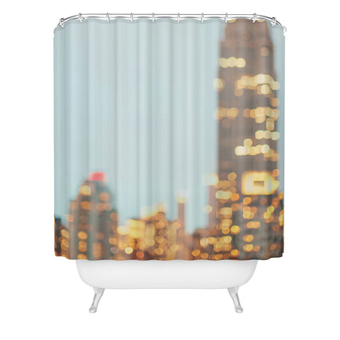 Eye Poetry Photography Abstract City New York Photography Shower Curtain