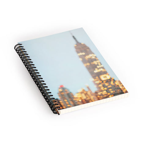 Eye Poetry Photography Abstract City New York Photography Spiral Notebook