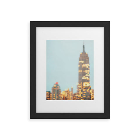 Eye Poetry Photography Abstract City New York Photography Framed Art Print